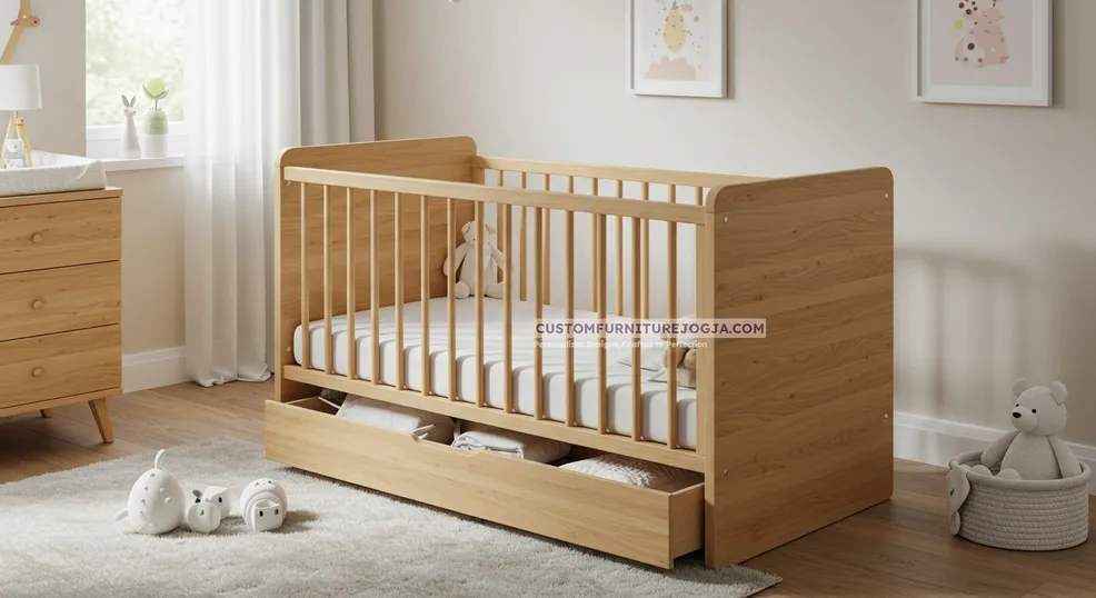 Jasa Pembuatan Tempat Tidur Bayi Jogja